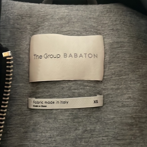 Babaton black bomber jacket XS - Picture 2 of 3